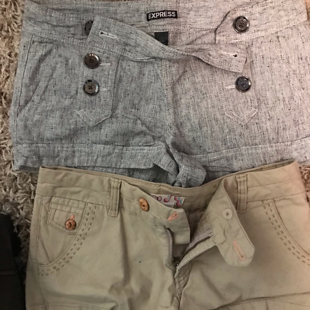 Five pairs of shorts